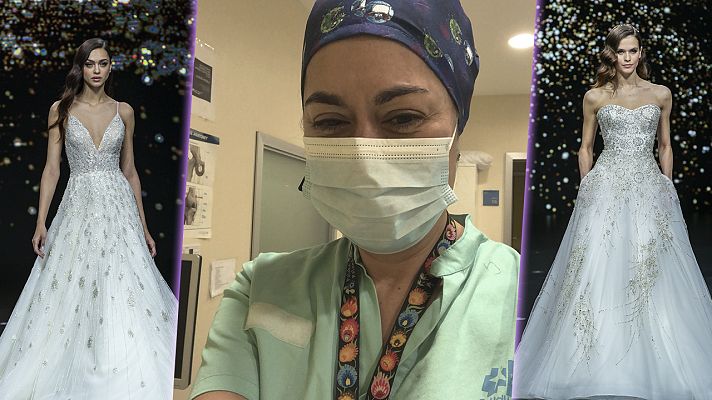 Gente y tendencias - Corazón y tendencias - Belén, una enfermera que se casará de blanco 'Pronovias'