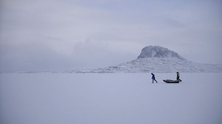 Bajo el polo - Luz bajo el Ártico