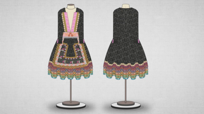 Maestros de la costura - Sigue los pasos y cose un traje de novia lagarterana