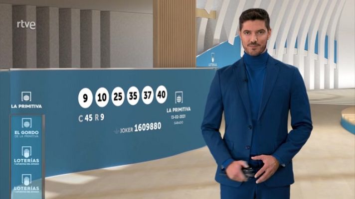 Loterías - Sorteo de la Bonoloto y Primitiva del 13/02/2021