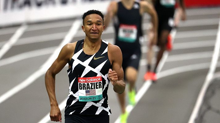 Atletismo - Donovan Brazier se lleva la victoria en 800m en Nueva York