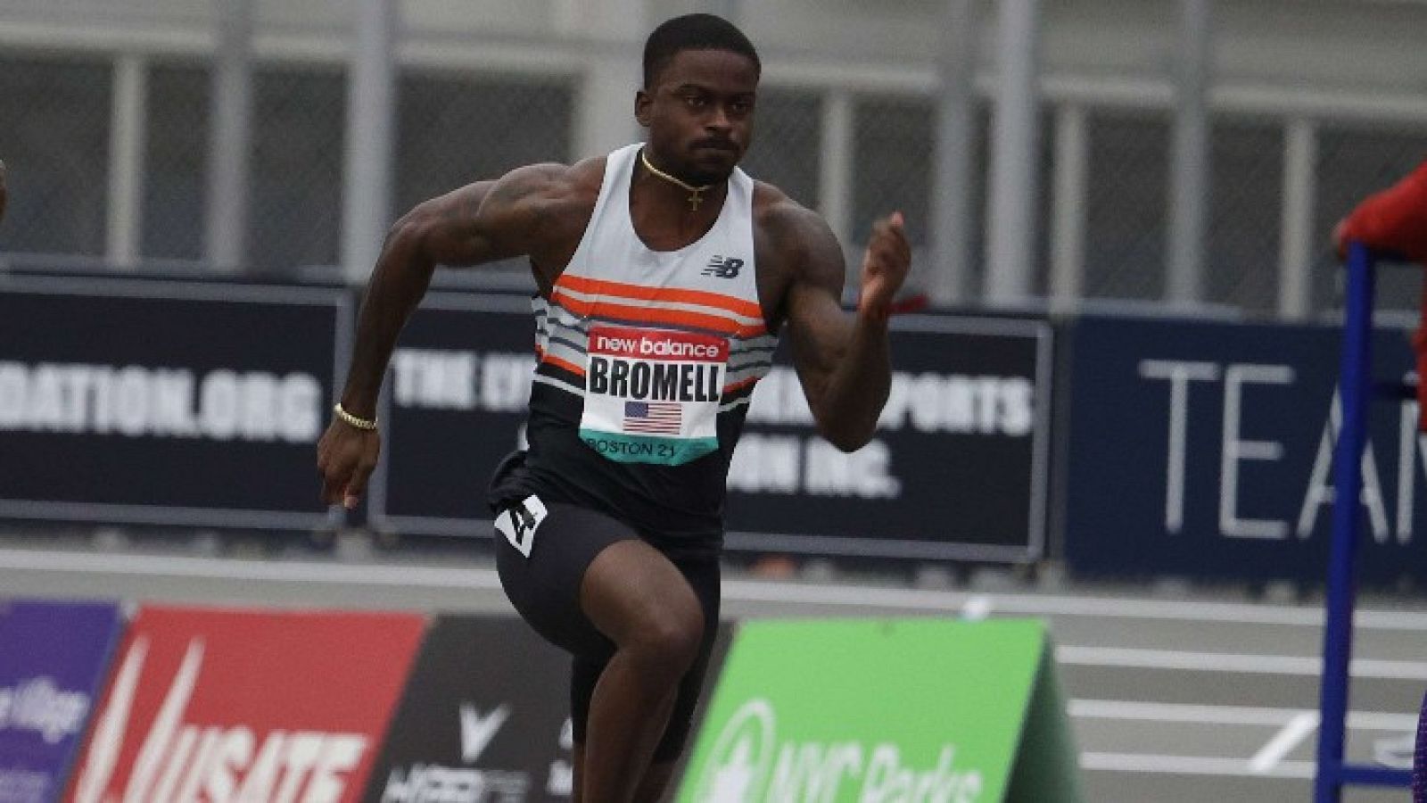 Trayvon Bromell brilla en Nueva York