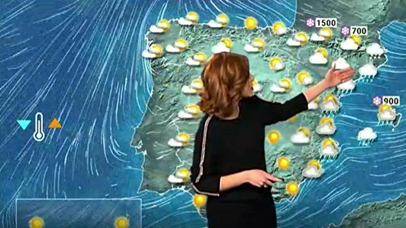 Viento fuerte en Andalucía, Galicia y el extremo oriental cantábrico - El tiempo | Ver