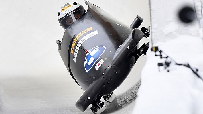 Deportes de hielo - Bobsleigh Monobob fem. - Cto. Mundo - 3ª manga (Altenberg)