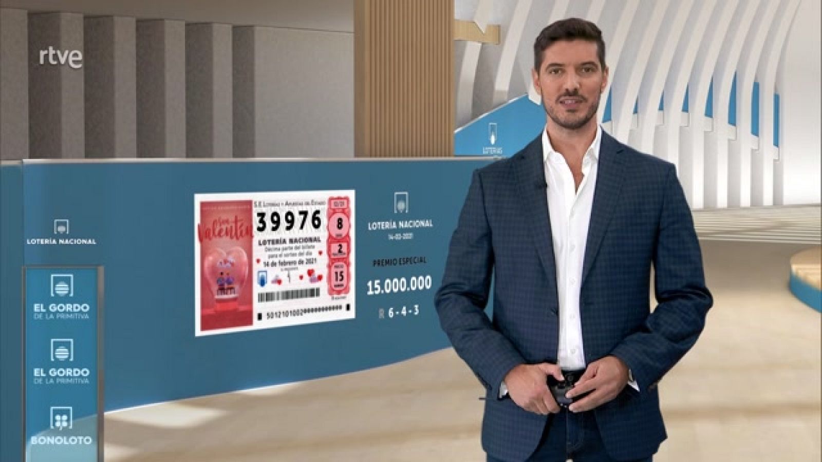 Sorteos de Lotería Nacional y del El Gordo de la Primitiva del 14/02/2021 - ver ahora