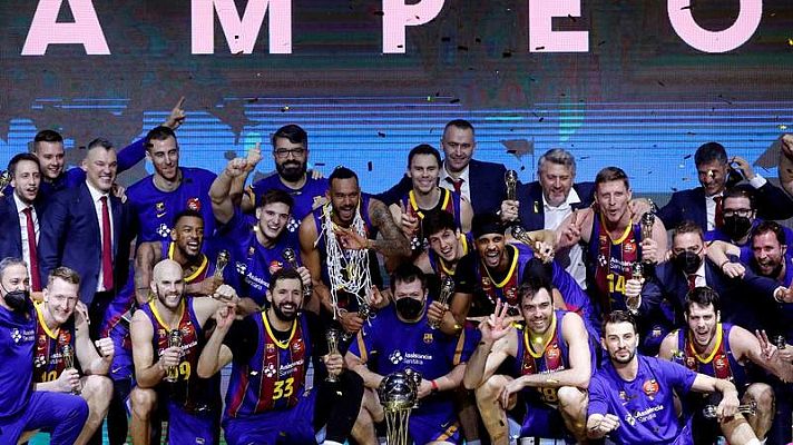 Baloncesto en RTVE - El Barça se proclama campeón de la Copa del Rey en el Wizink Center