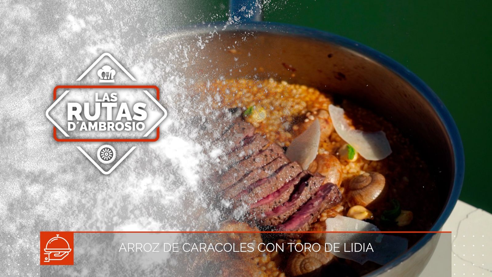 Las rutas D'Ambrosio -  Arroz de caracoles con toro de lidia