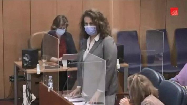 Telediario 1 - Carla Antonelli pide amparo ante la actitud tránsfoba de un diputado de Vox que se dirigió a ella en masculino