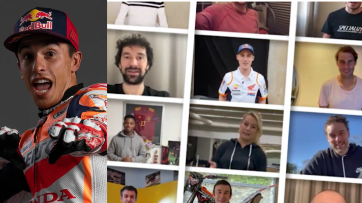 Motociclismo - Márquez celebra sus 28 años con los mensajes de ánimo y cariño de grandes deportistas