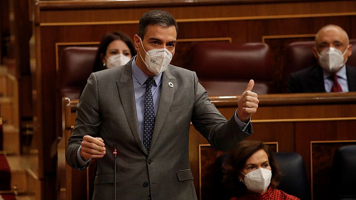 Informativo 24h - Sánchez pide a PP y Cs que rompan sus pactos con "la ultraderecha de Vox": "Les está comiendo"