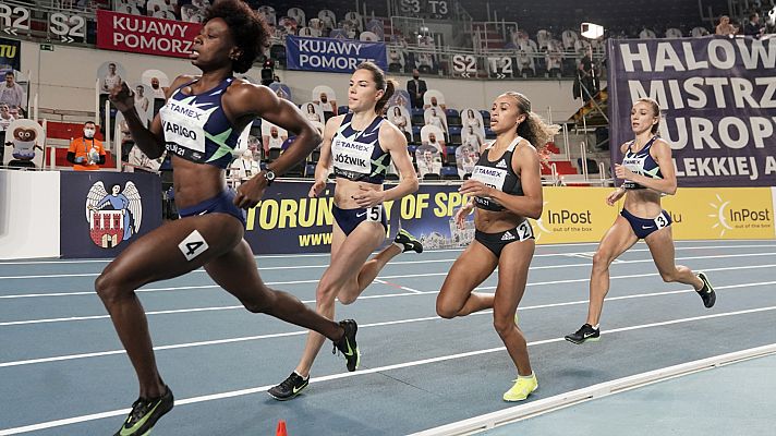 Atletismo - Circuito mundial Indoor 2021. Copernicus Cup