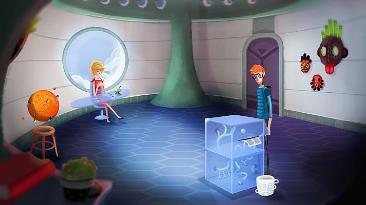 Telediario 1 - 'Mutrópolis': los exploradores regresan de Marte