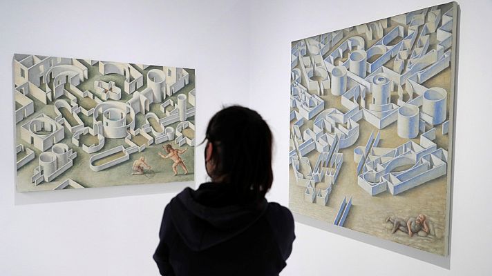 Telediario 1 - Guillermo Pérez Villalta o el arte como laberinto