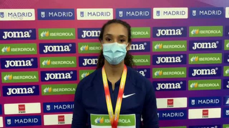 María Vicente: "Llevo todo el invierno trabjando la técnica giratoria"