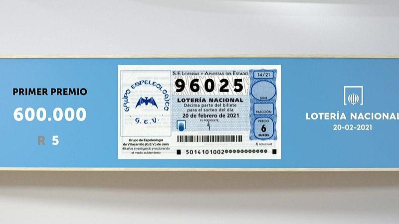 Sorteo de la Lotería Nacional del 20/02/2021 - Ver ahora