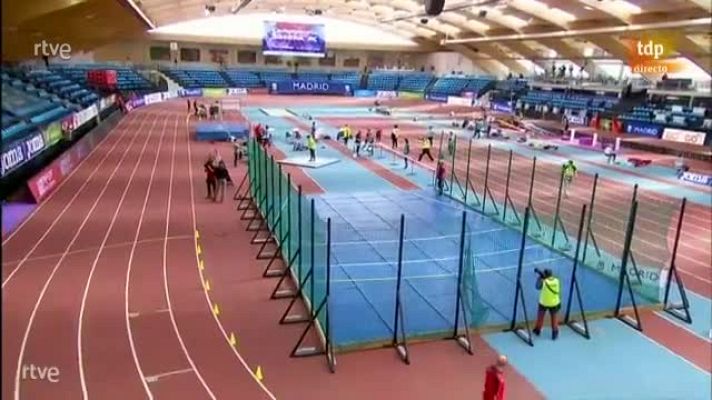 Atletismo - Pevia del lanzamiento de peso femenino