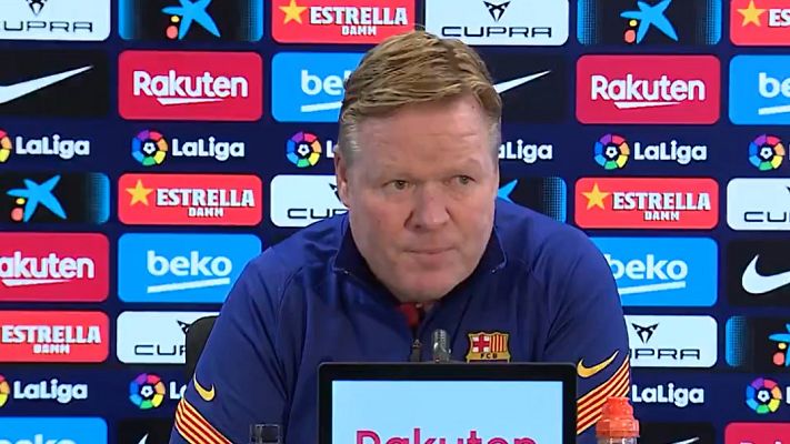 Telediario 1 - Koeman: "Hay que reaccionar y sacar el orgullo"