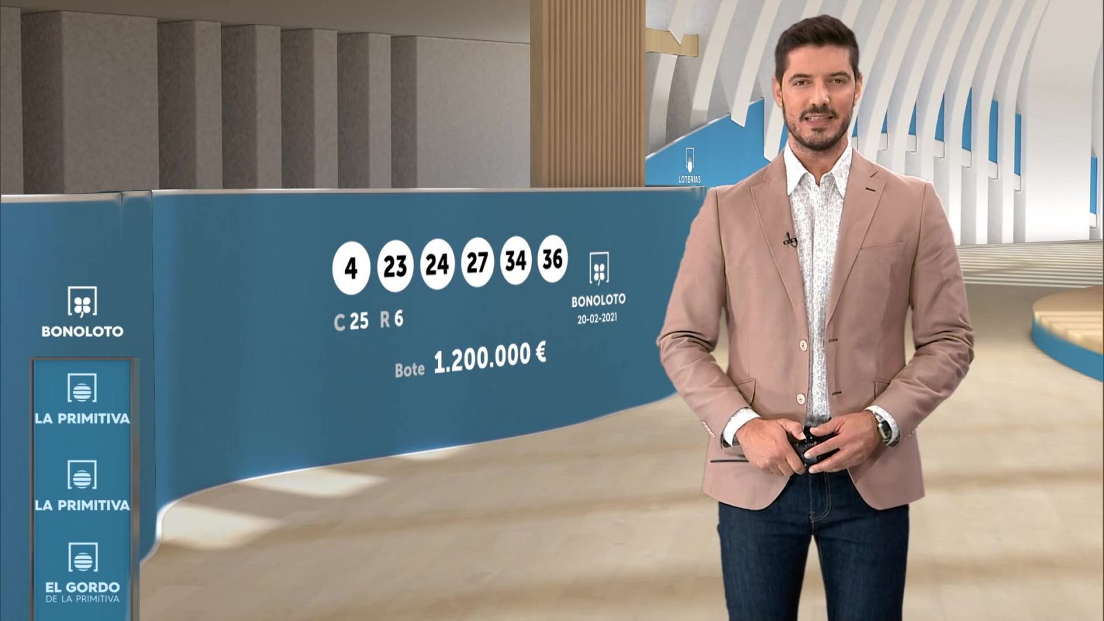 Sorteo de la Bonoloto y Primitiva del 20/02/2021 - ver ahora