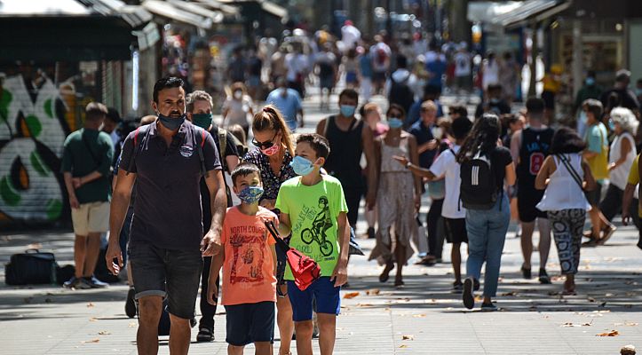 Telediario 1 - Reuniones familiares y de amigos, los principales focos de contagio de coronavirus