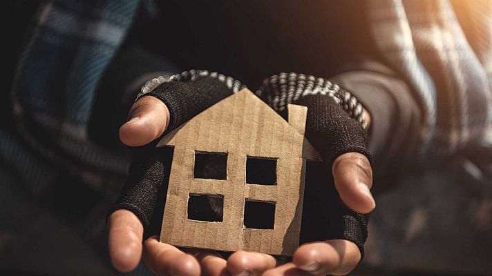 Telediario 1 - 'Housing', una casa para que las personas sin hogar recuperen su vida