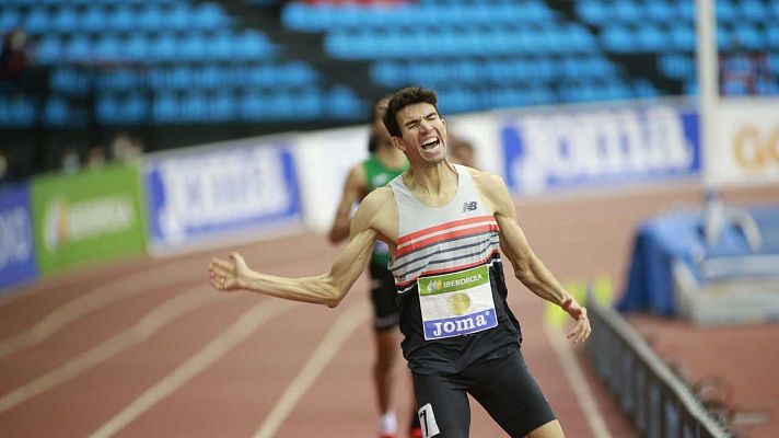 Atletismo - Mechaal somete a Katir en los 3.000 metros del campeonato de España de atletismo indoor