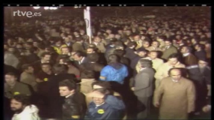 Arxiu TVE Catalunya - Manifestació davant del Parlament de Catalunya pel 23F