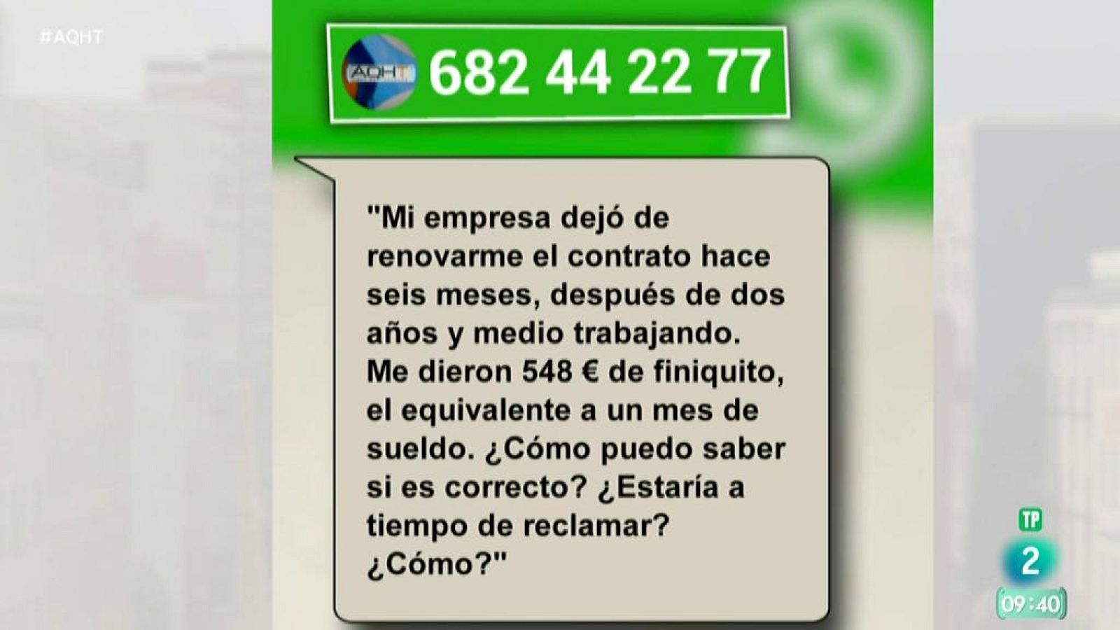¿Me han hecho bien el finiquito? - Aquí hay trabajo | Ver