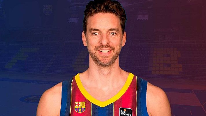  - Pau Gasol regresa al Barça 20 años después