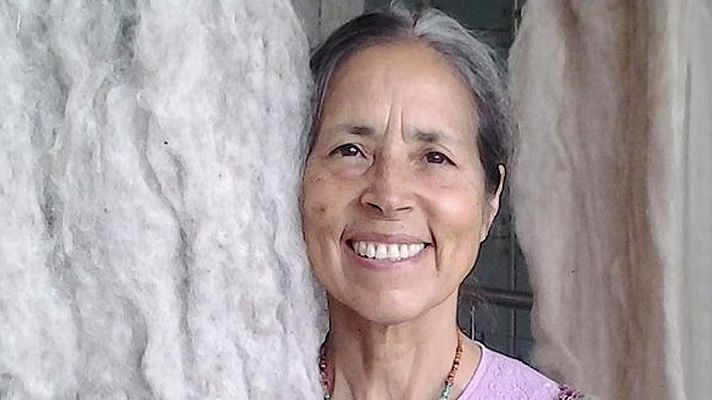 Telediario 1 - La artista y poeta chilena Cecilia Vicuña estrena en Madrid la primera exposición en retrospectiva en España