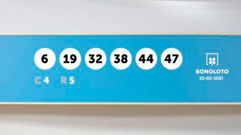 Sorteo de la Lotería Bonoloto y Euromillones del 23/02/2021 - Ver ahora