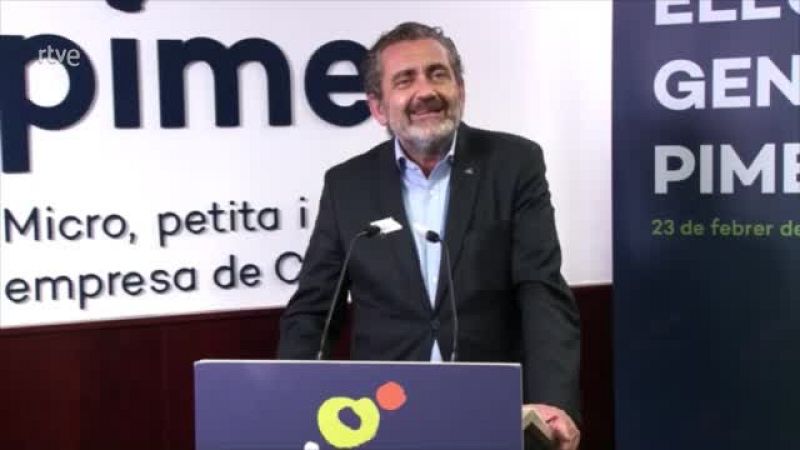Pere Barrios reconeix que el seu projecte "no encaixa" a PIMEC | Veure