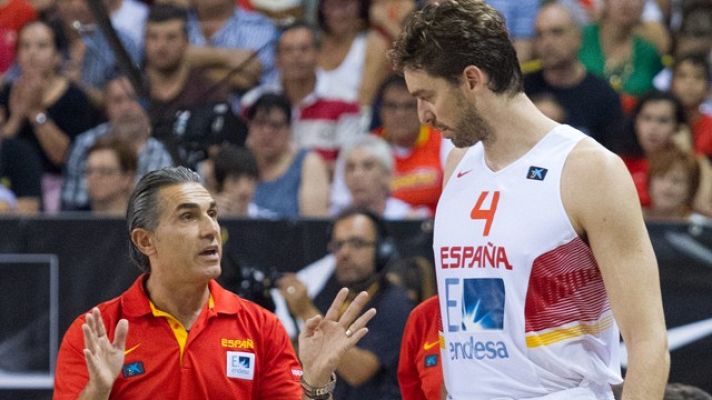 Telediario 1 - Scariolo, sobre Pau Gasol: "Le esperamos con ilusión, pero con paciencia"