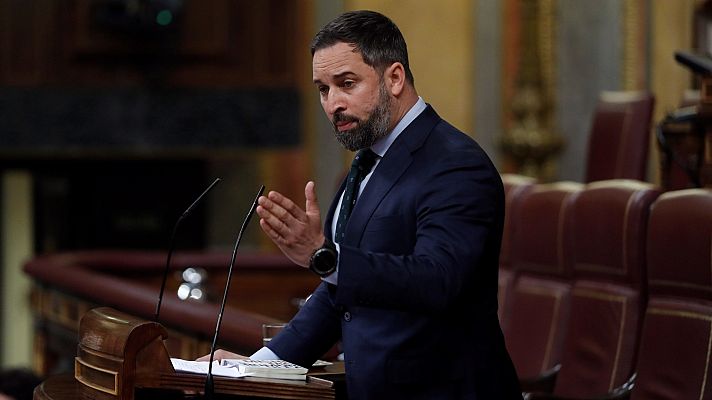 Especiales informativos - Abascal acusa a Sánchez de haber "desprotegido" a España y califica de "caos" la gestión de la pandemia