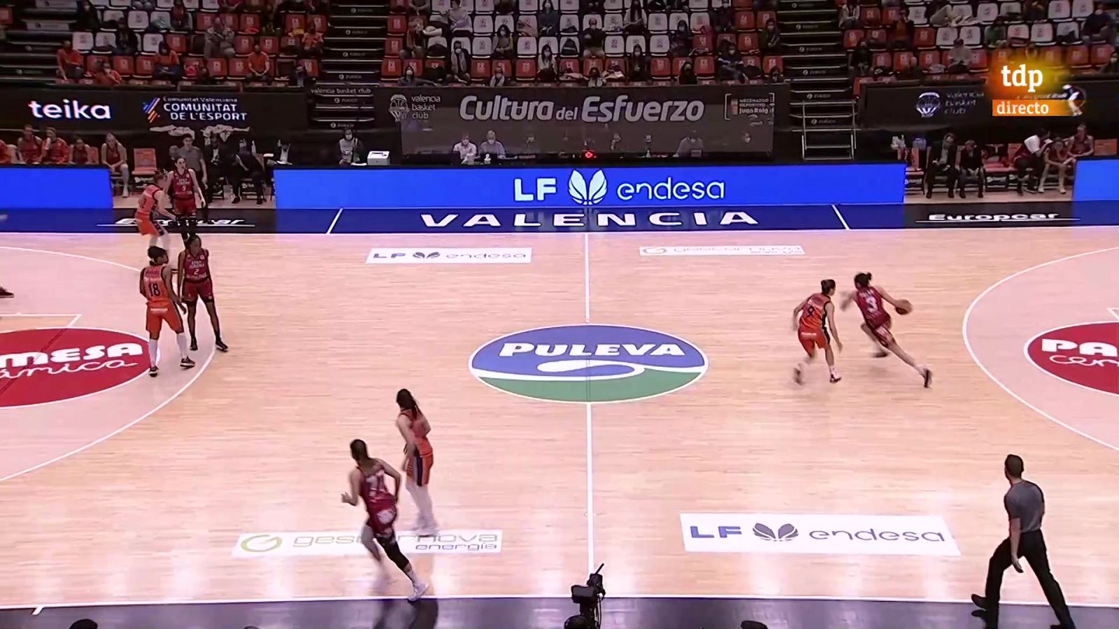 Baloncesto - Liga femenina Endesa. 22ª jornada: Valencia Basket - Spar Girona - ver ahora