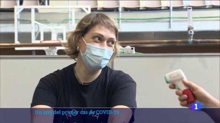 L'Informatiu - Un any que l'Hospital Clínic va rebre la primera pacient contagiada de Covid-19