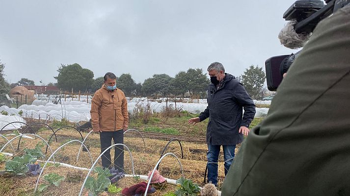Aquí la Tierra - Ramón Arangüena en el huerto de San Lorenzo de El Escorial