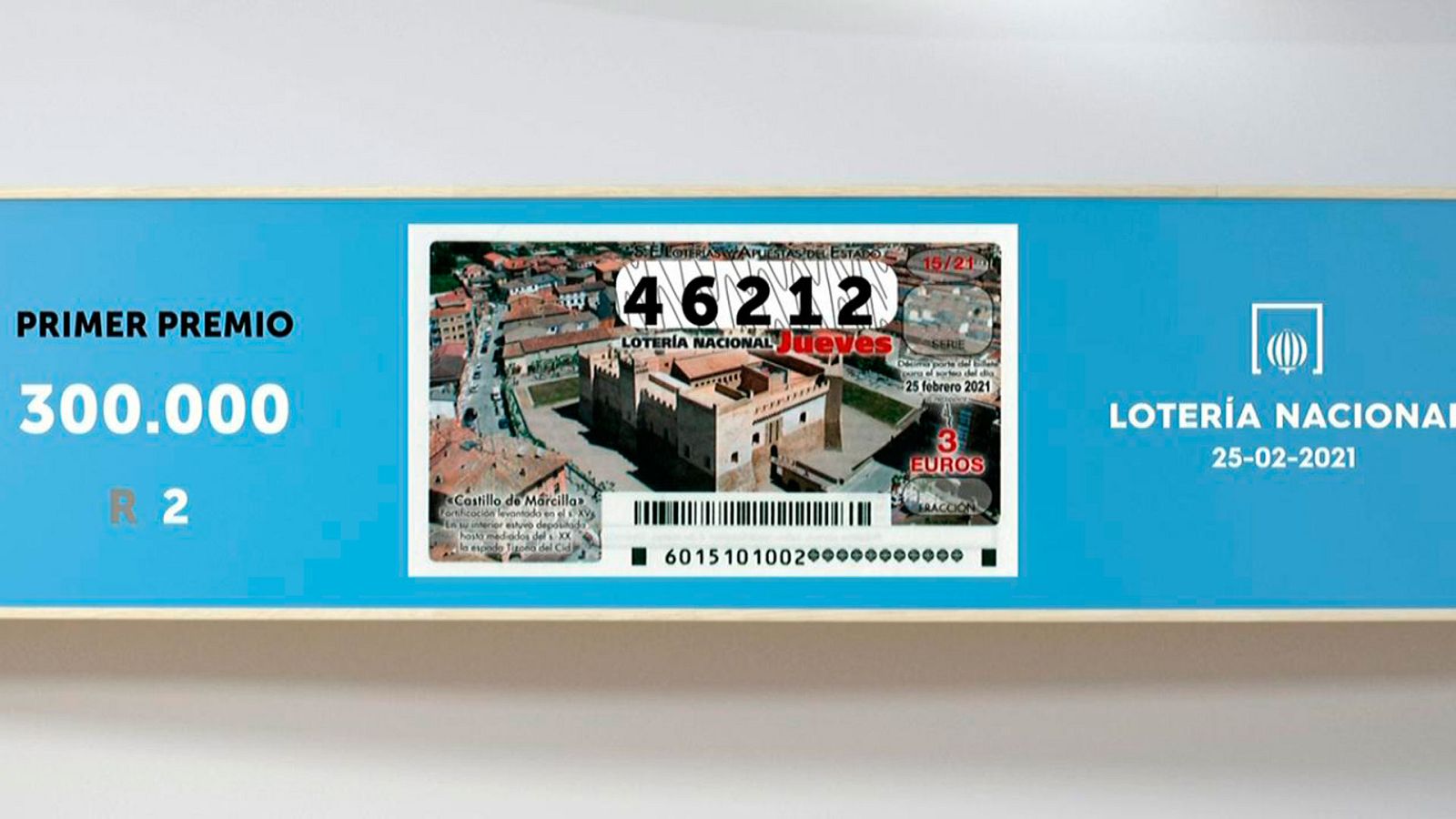 Sorteo de la Lotería Nacional del 25/02/2021 - Ver ahora