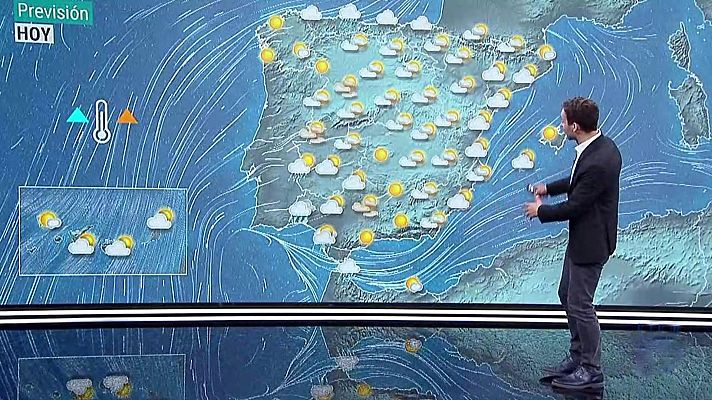 El tiempo - Lluvias fuertes en el extremo occidental de Andalucía y el Estrecho