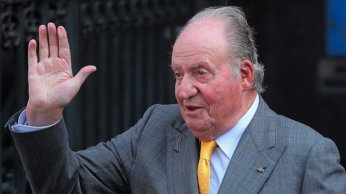Telediario 1 - Juan Carlos I presenta una segunda regularización fiscal y paga cuatro millones de euros