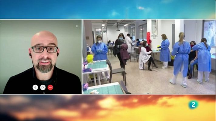 El Vespre - Salvador Macip: "Al Regne Unit estan baixant en picat els ingressos hospitalaris amb una sola dosi"