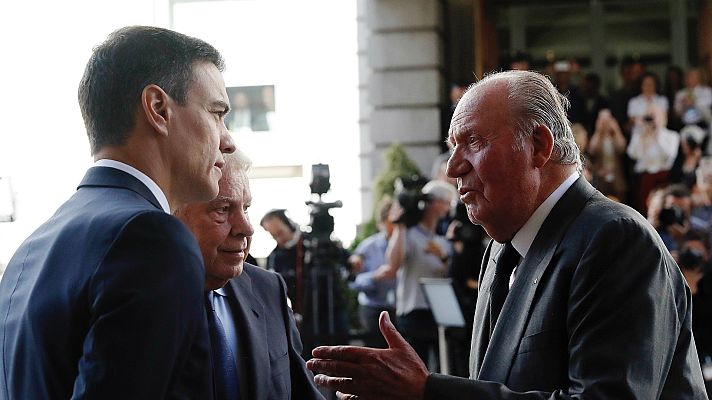 Especiales informativos - Sánchez expresa su "rechazo" a la conducta "incívica" del rey emérito