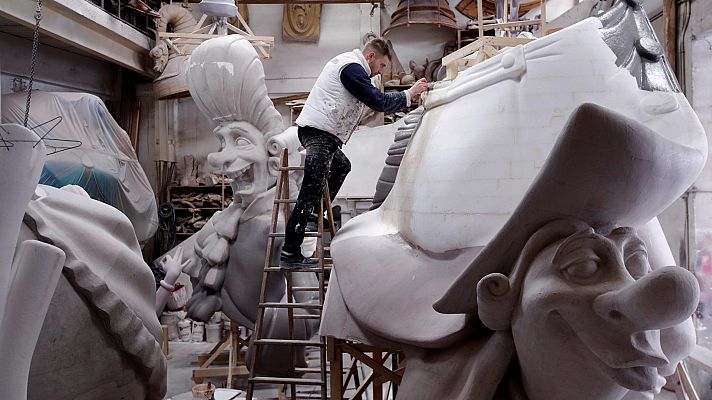 Telediario 1 - Puig pide suspender las vacaciones escolares de Fallas