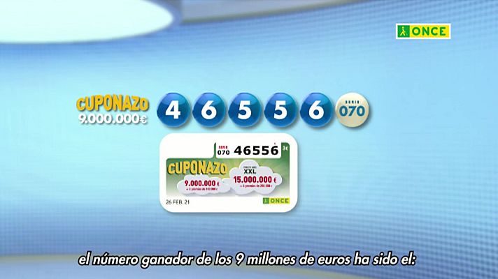 Sorteos ONCE - Sorteo ONCE - 26/02/21