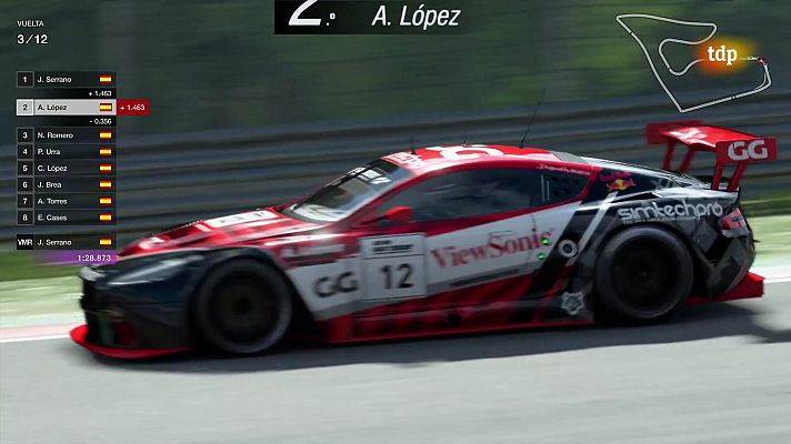 Automovilismo - Automovilismo virtual - Campeonato de España Gran turismo - Gran Premio 3