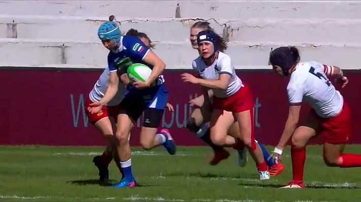 Rugby - Torneo internacional Sevens (femenino): España - Rusia