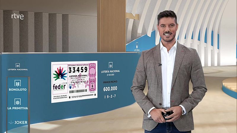 Sorteo de la Lotería Nacional del 27/02/2021 - ver ahora