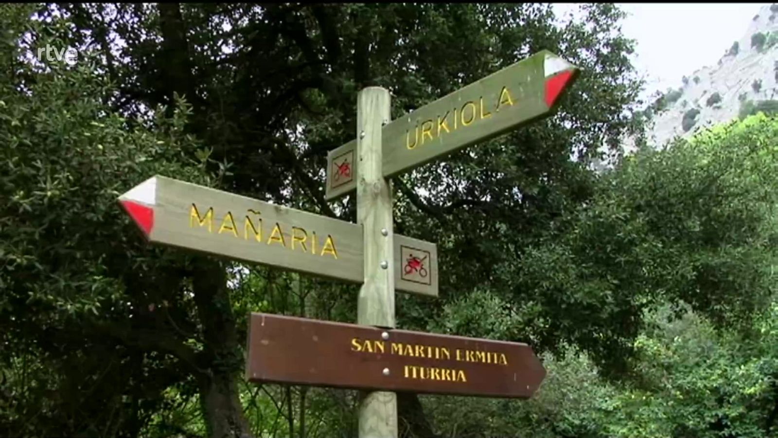 Senderos de gran recorrido - GR 229 Vizcaya - Sendero Mikeldi - ver ahora