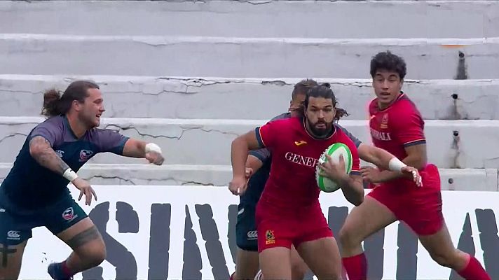 Rugby - Torneo int. Sevens (masculino): USA - España