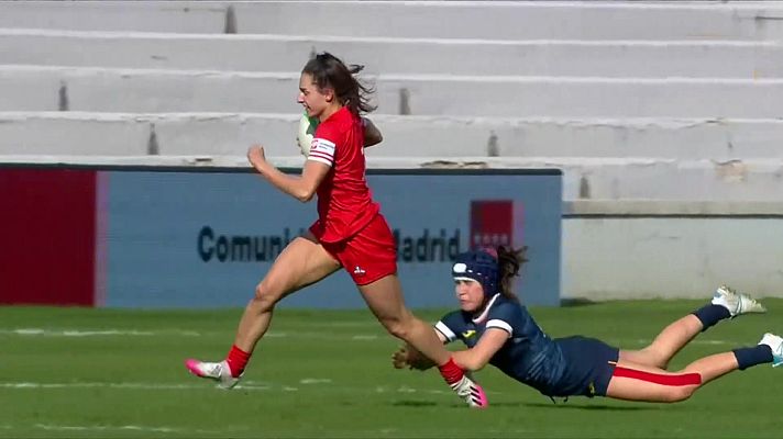 Rugby - Torneo int.Sevens (femenino) 3º y 4º puesto: España-Polonia