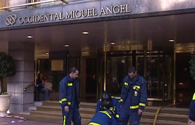  - Incendio en un hotel de Madrid